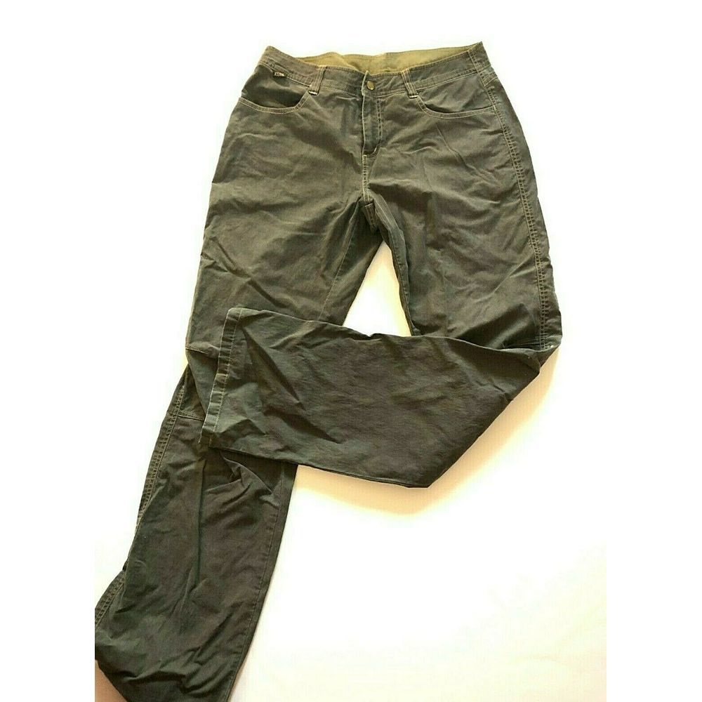 KUHL Dry Stretch Size 8 Pants Hiking Mountain Gray